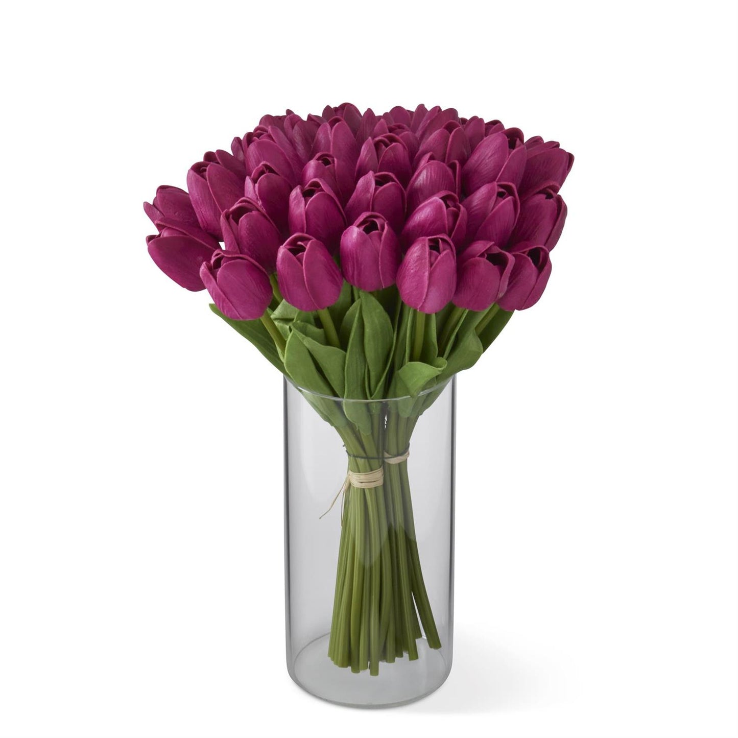 Fuchsia Real Touch Mini Tulip Bundle