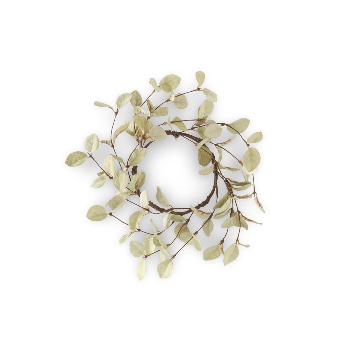 GREEN EUCALYPTUS CANDLE RING