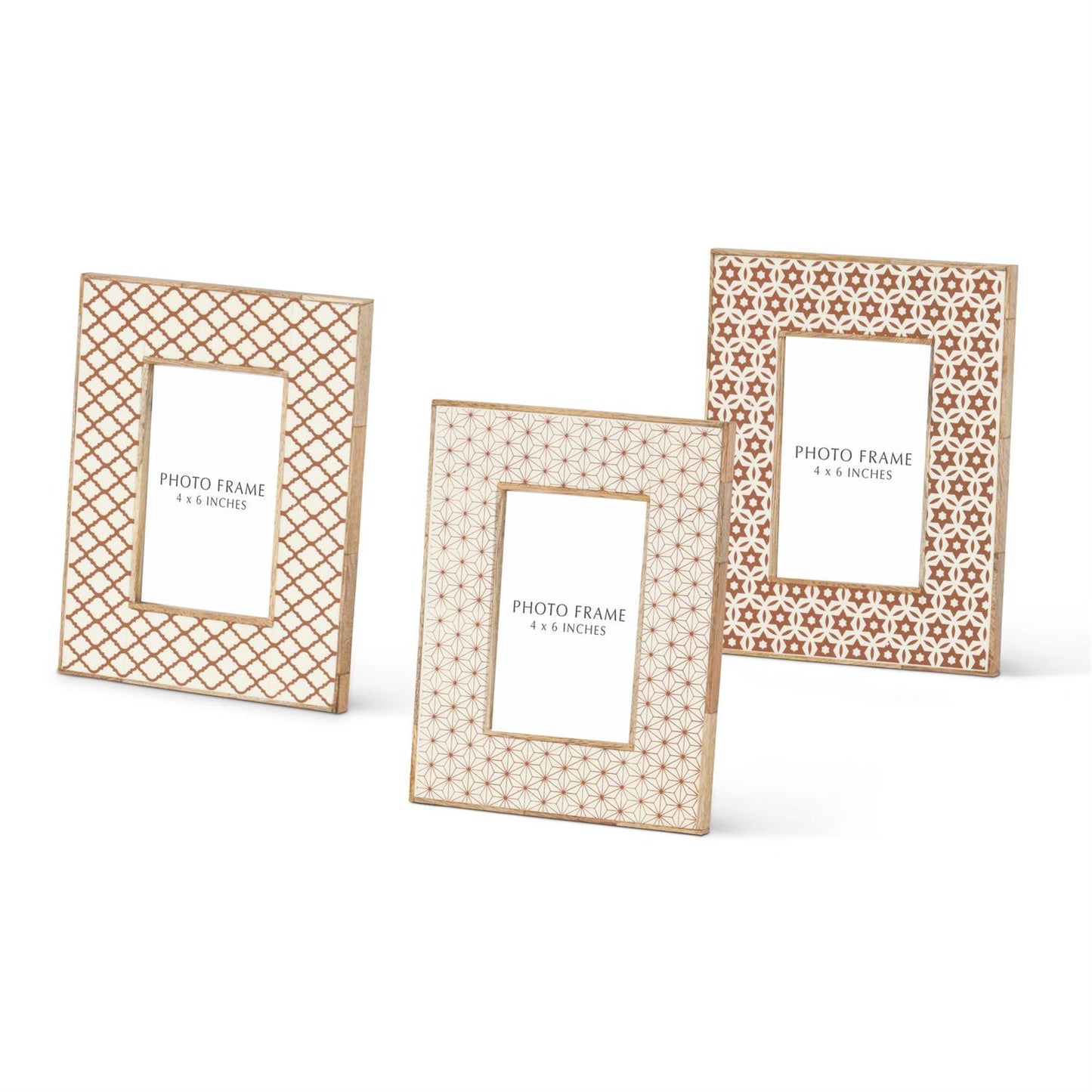 Wood & Resin Tile Photo Frame