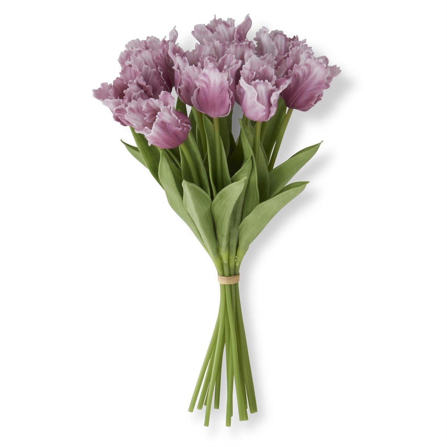 Purple Real Touch Parrot Tulip