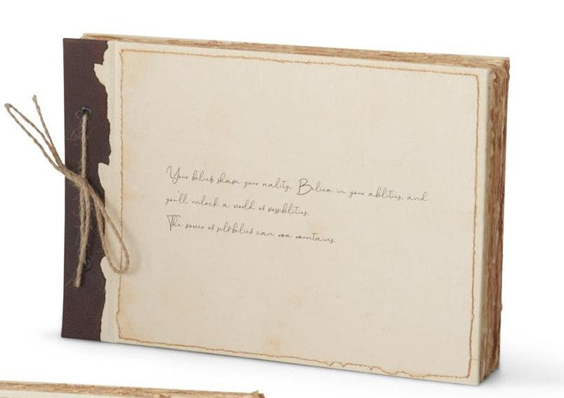 VINTAGE INSPIRATIONAL HANDCRAFTED DECKLE EDGE
