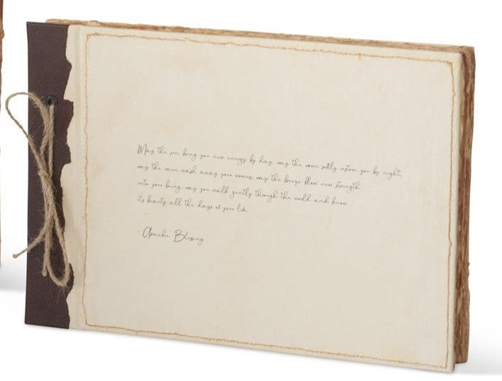 VINTAGE INSPIRATIONAL HANDCRAFTED DECKLE EDGE