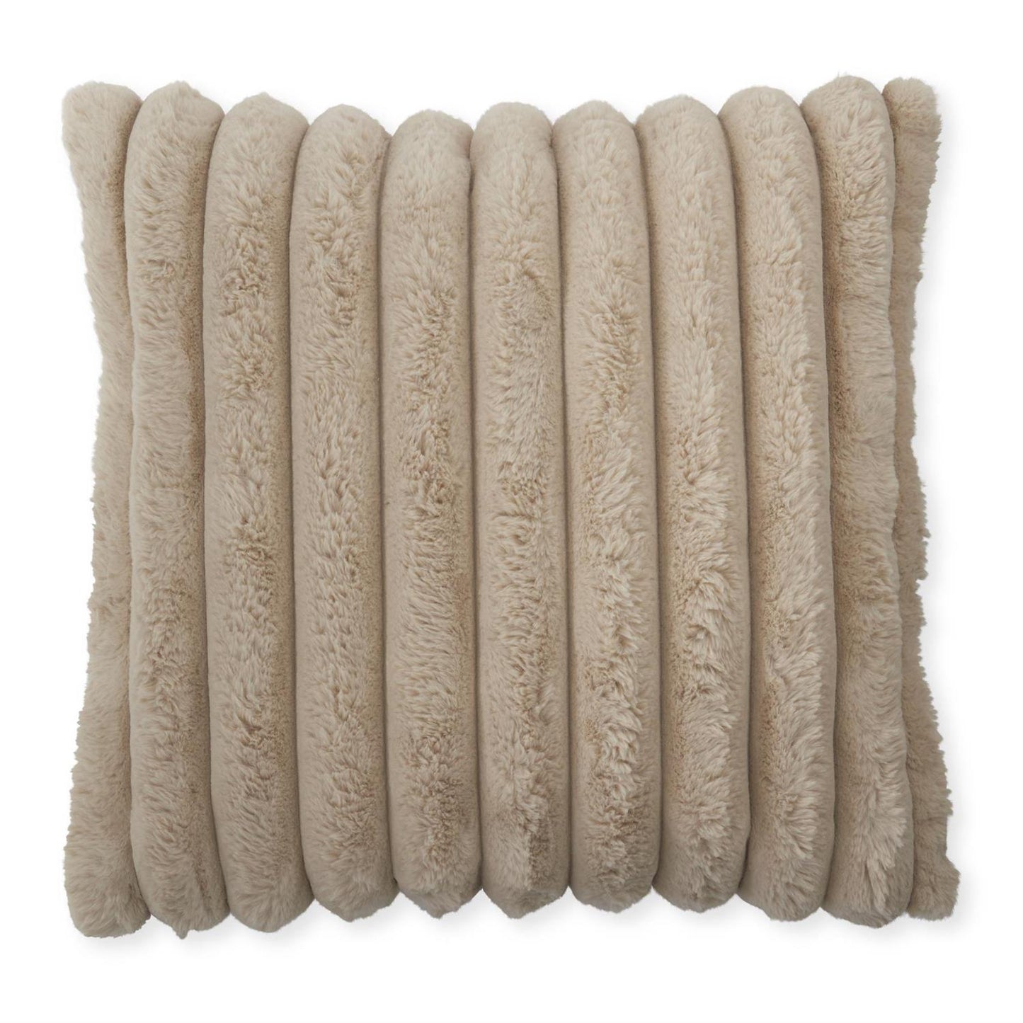 Tan Vegan Fur Pillow