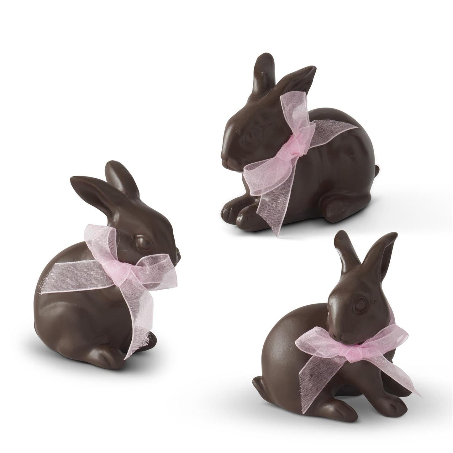 Resin Chocolate Easter Bunnies