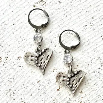 Artisan Heart Earrings