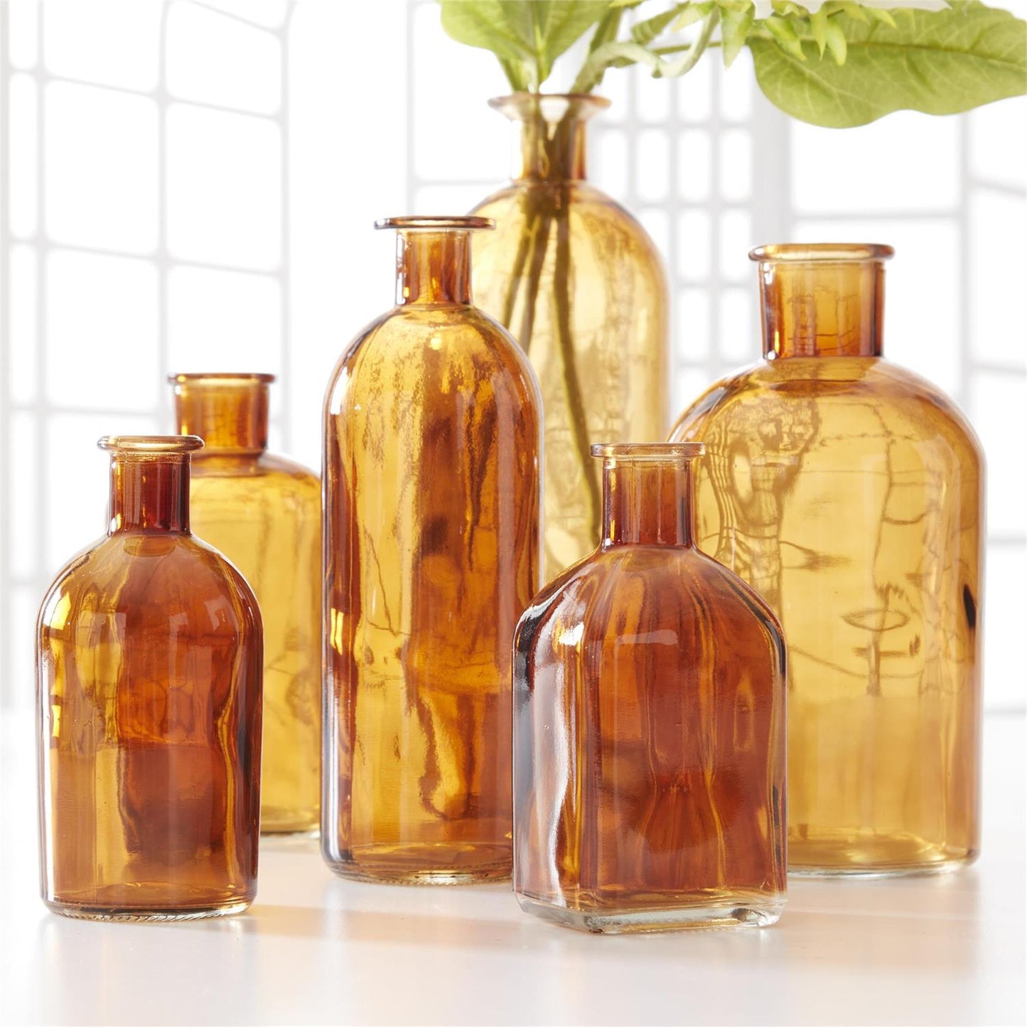 Amber Glass Bottle