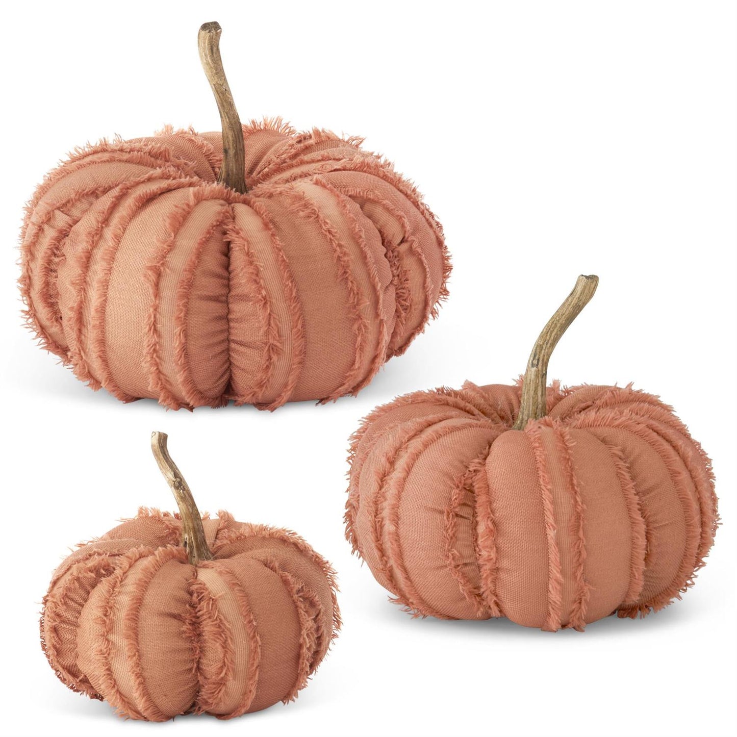 Orange Fringe Pumpkin