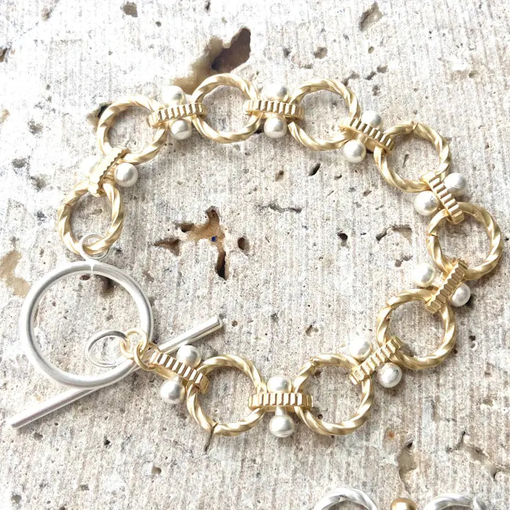 Matte Gold Bracelet