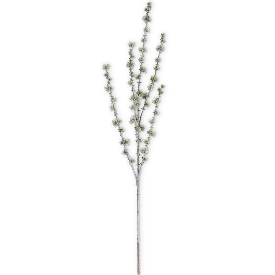Mini Green Snowy Pine Stem