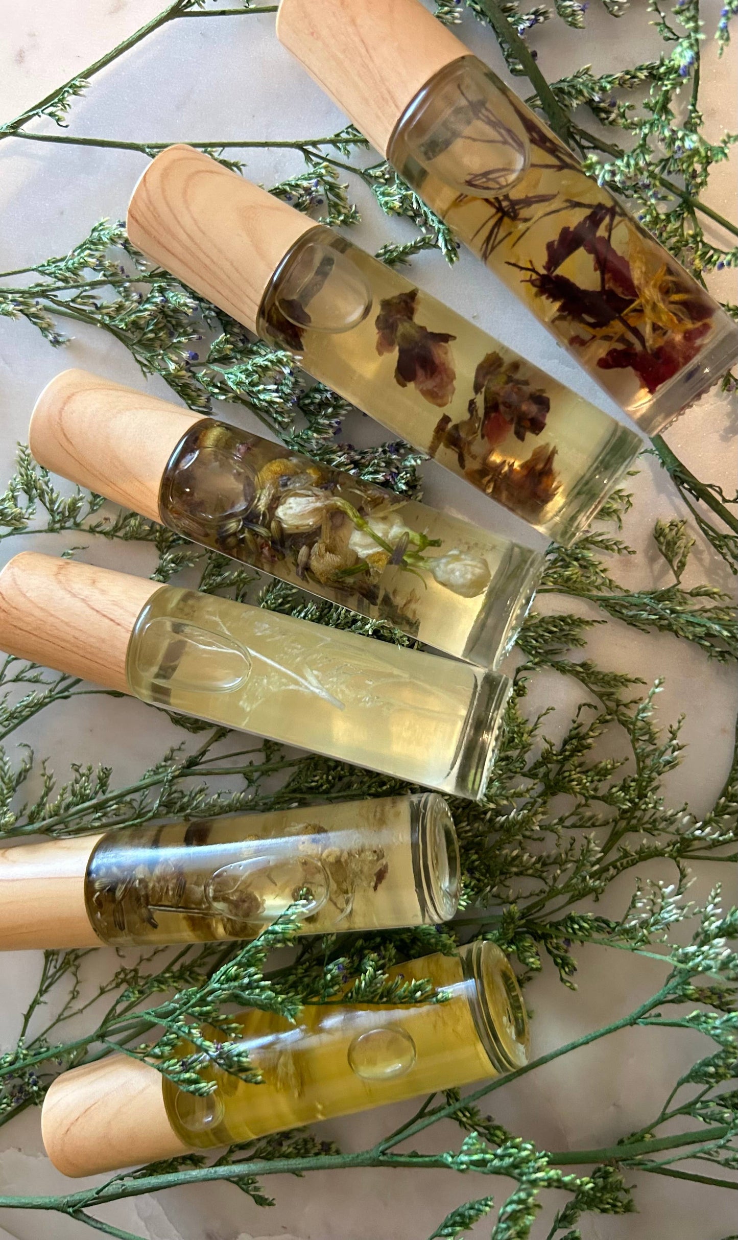 Orchid Rain- Botanical oil roll on perfume