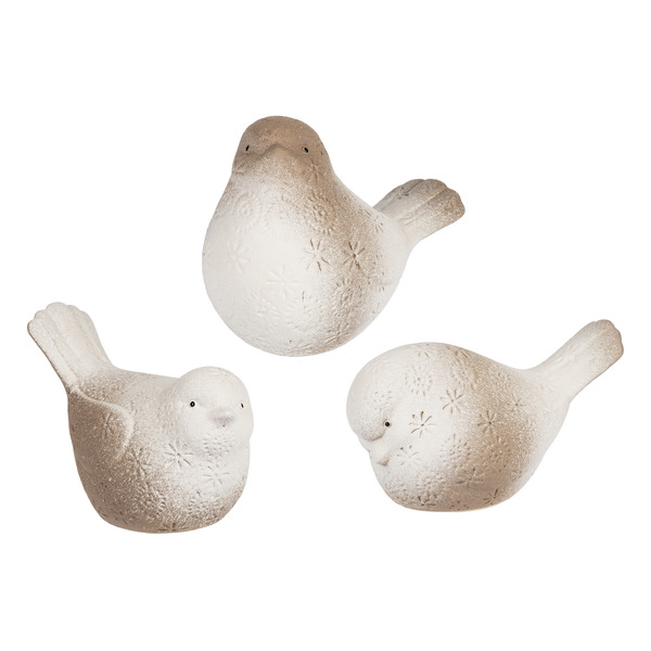Rustic Embossed Design Bird