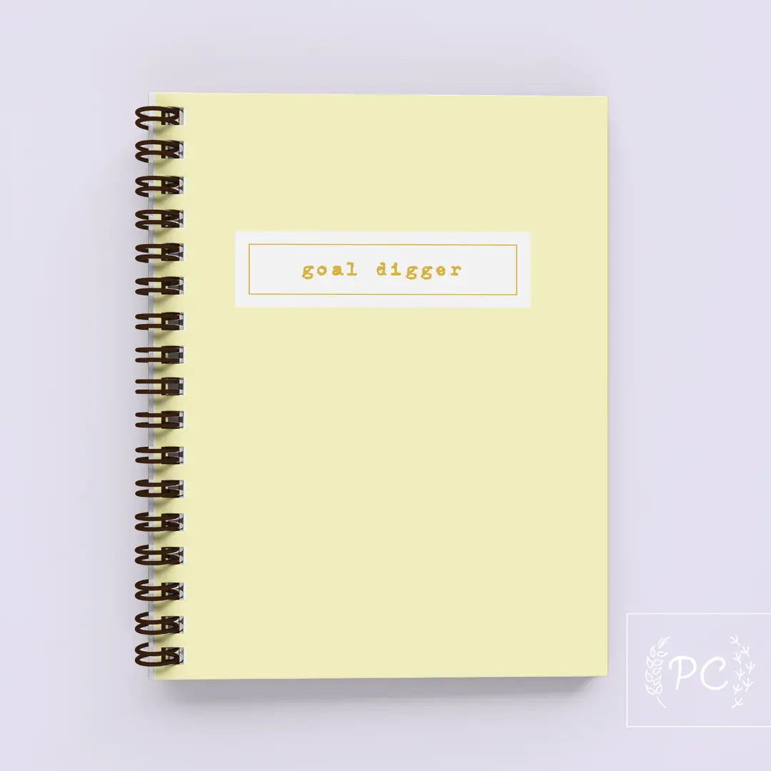 Goal Digger Notebook