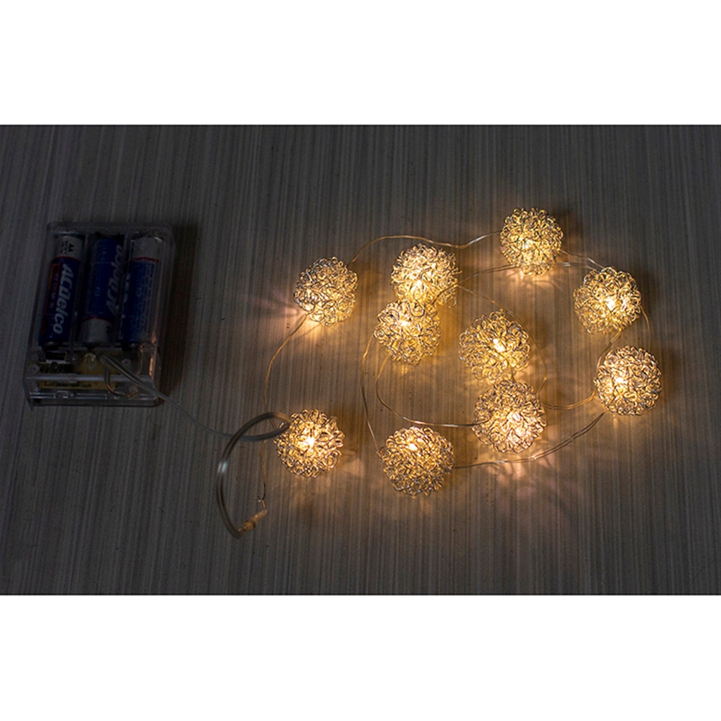 Fuzzy Ball Strand Lights