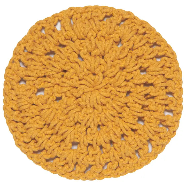 Knotted Trivet - Ochre