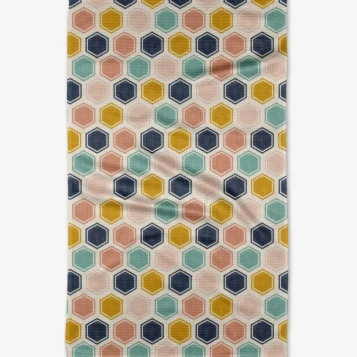 Pollen Patchwork Tea Towel