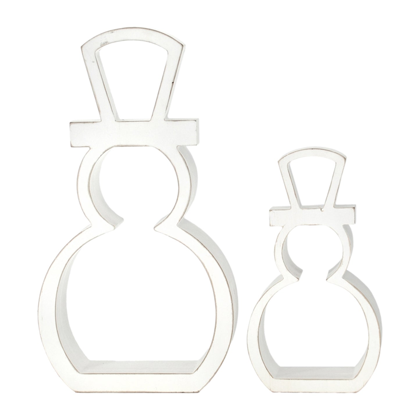 White Snowman Cutout