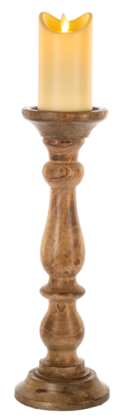 Distressed Finial Pillar Holder