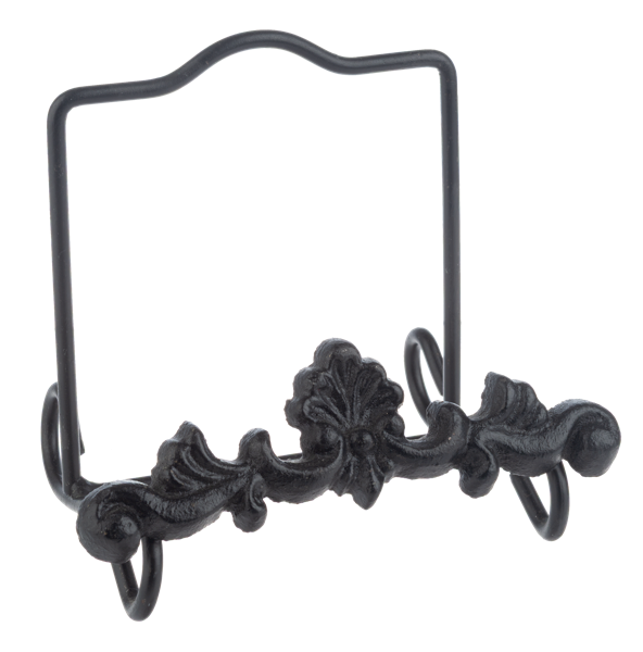 Black Scroll Easel