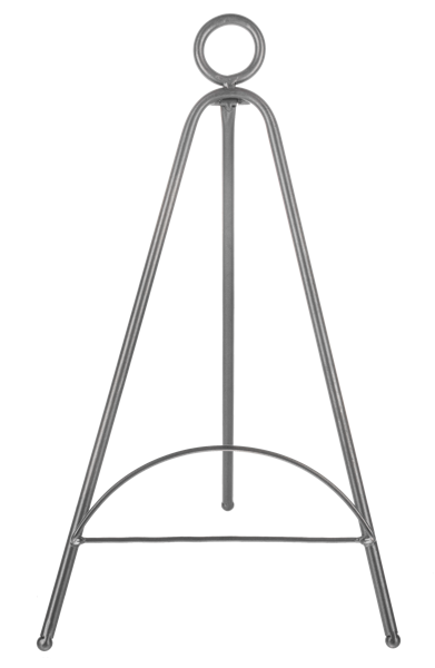 Plate Stand with Round Handle