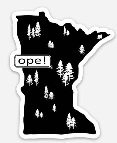 MN Ope Decal Sticker
