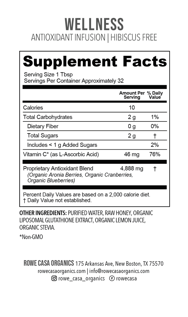 Antioxidant Infusion: Regular