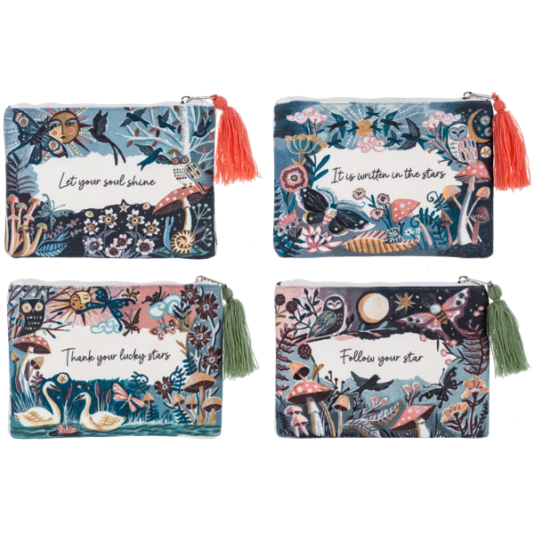 Beautiful Dreamer Floral w/Message Pouches