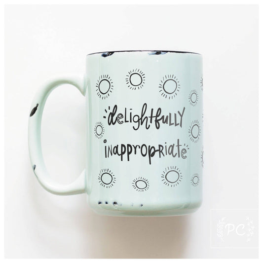 Delightfully inappropriate