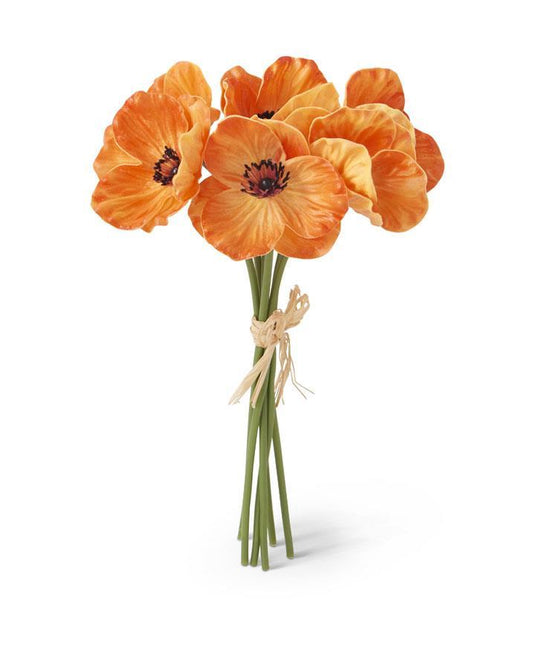 Orange Real Touch Mini Poppy Bundle