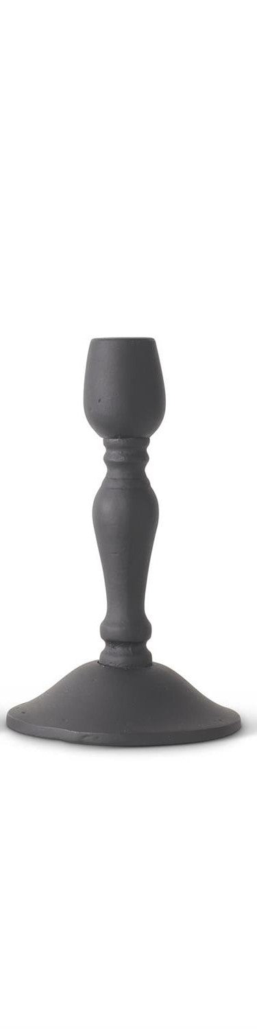 BLACK METAL CANDLEHOLDERS