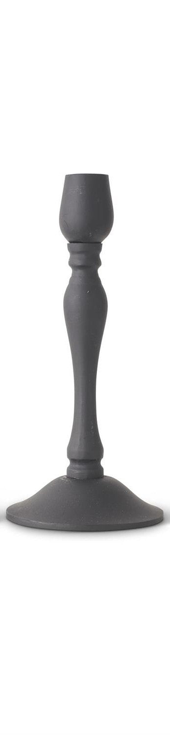 BLACK METAL CANDLEHOLDERS
