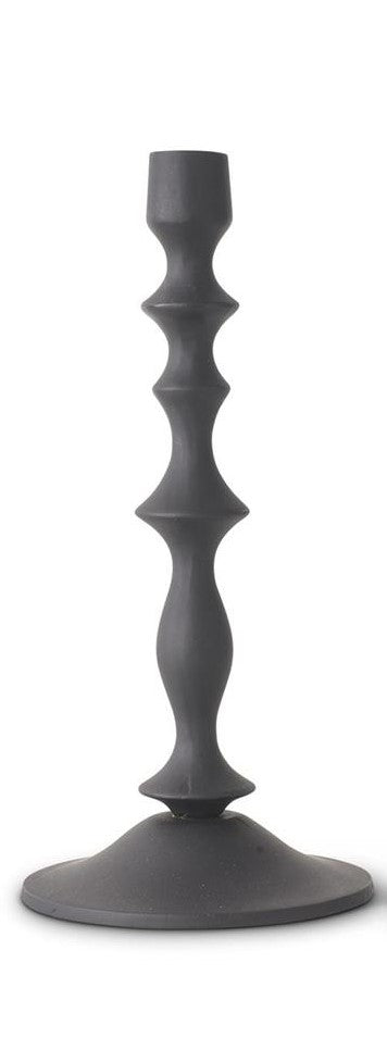 BLACK METAL CANDLEHOLDERS