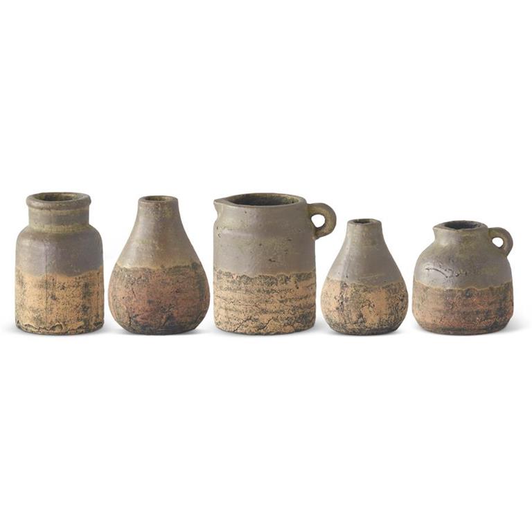 CERAMIC POT with wide top