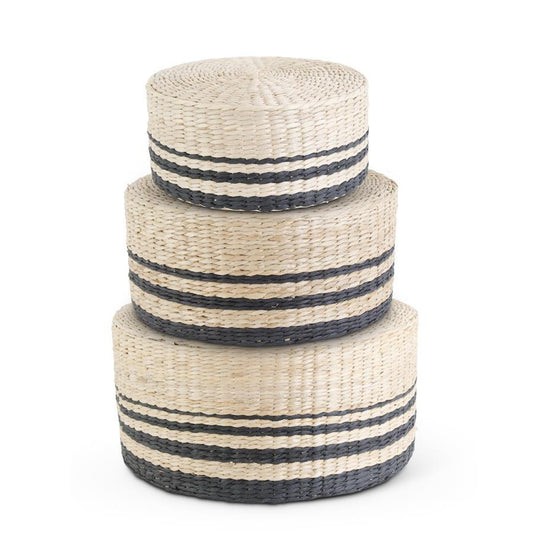 RATTAN GRASS STOOLS