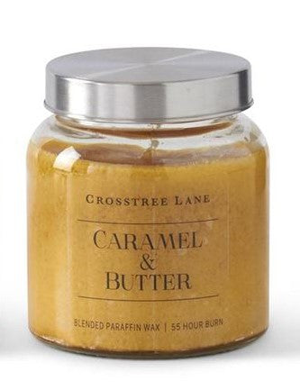 CROSSTREE LANE FALL CANDLES -  CARAMEL & BUTTER