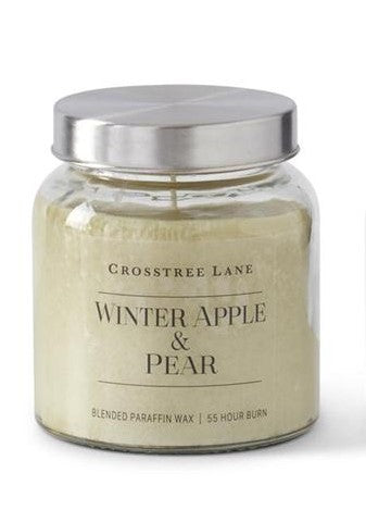 CROSSTREE LANE HOLIDAY CANDLES - WINTER APPLE & PEAR