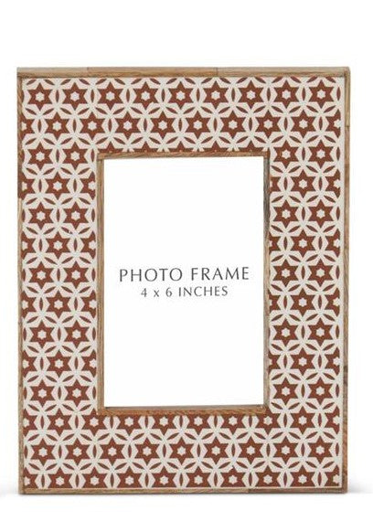 Wood & Resin Tile Photo Frame