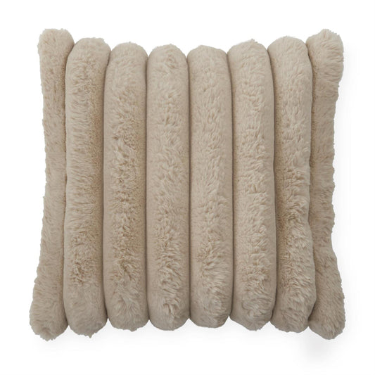 Tan Vegan Fur Pillow