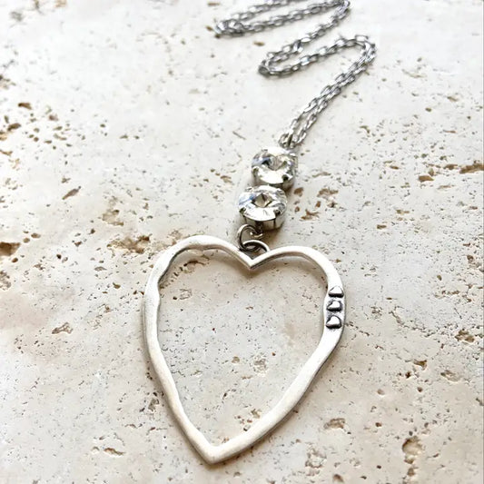 Heart Swarovski Necklace