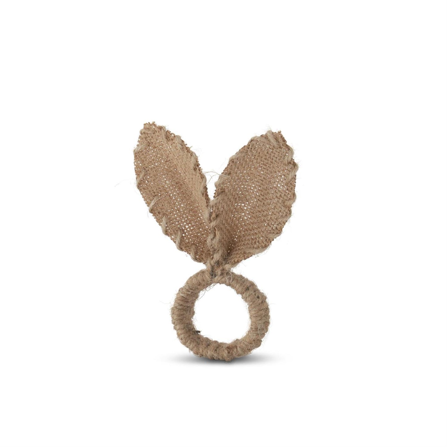 Burlap & Jute Easter Bunny Ears Napkin Ring