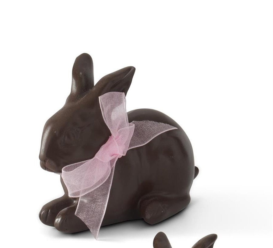 Resin Chocolate Easter Bunnies