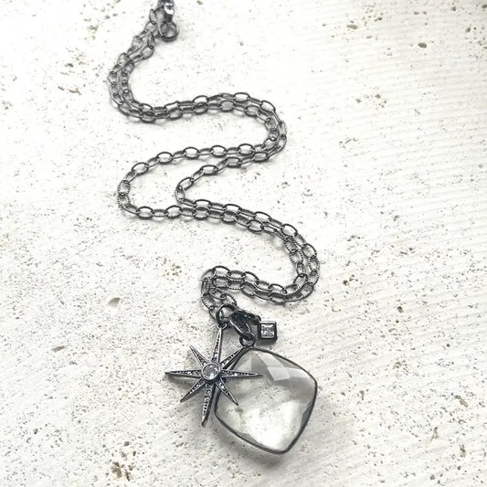 Crystal Cluster Necklace