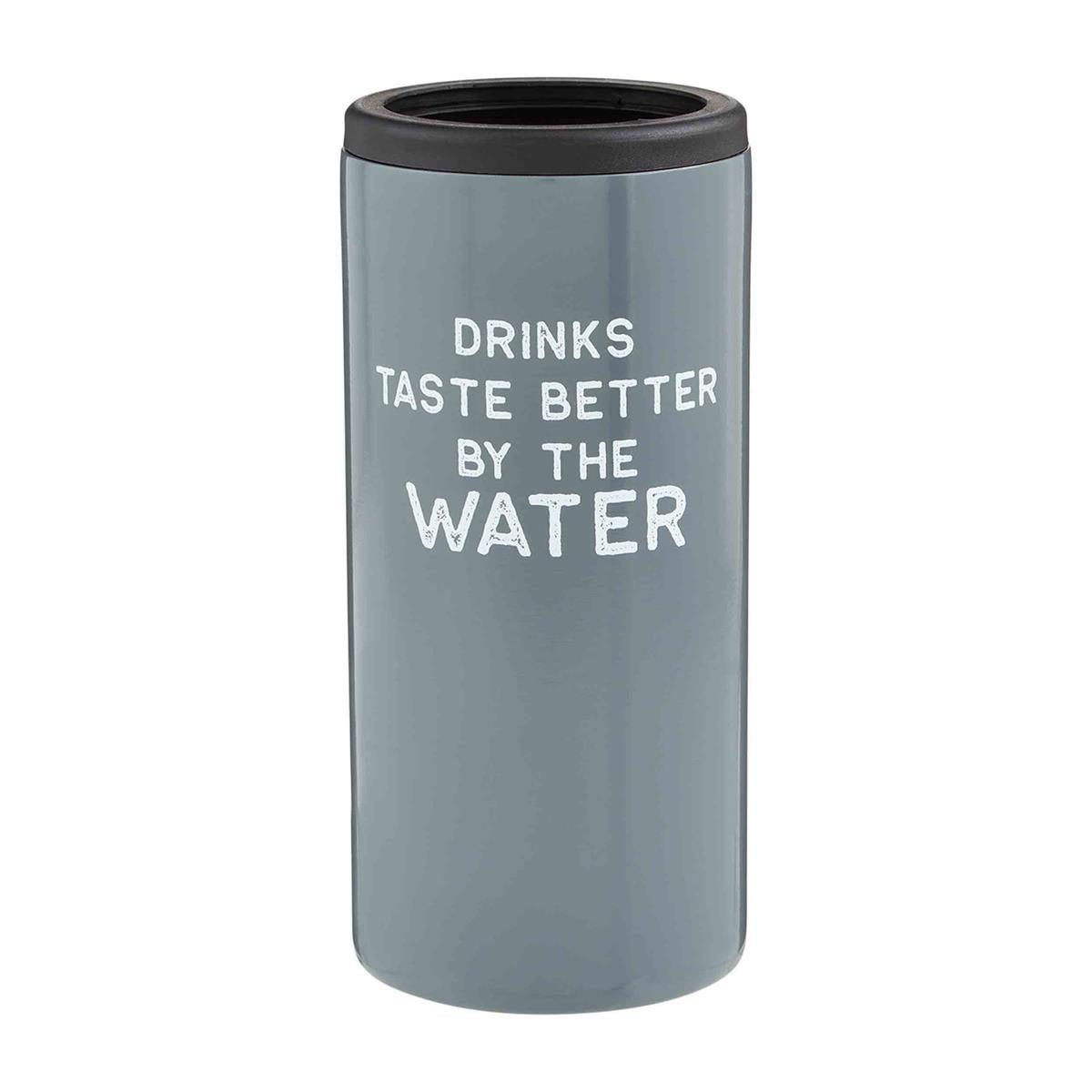Retreat Seltzer Can Cooler - Grey