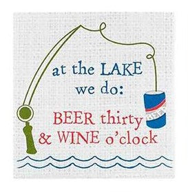 Lake Napkin Sets - beer thirty