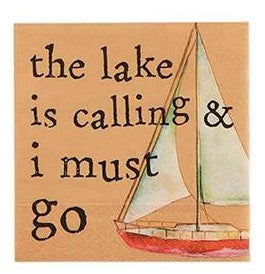 Lake Napkin Sets - lake is calling