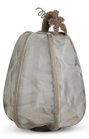 Gray Mesh Pumpkin