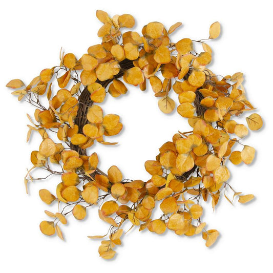 YELLOW GUMDROP EUCALYPTUS WREATH