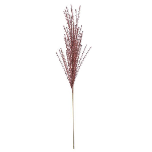TWISTED EYELASH RIBBON STEM - Burgundy