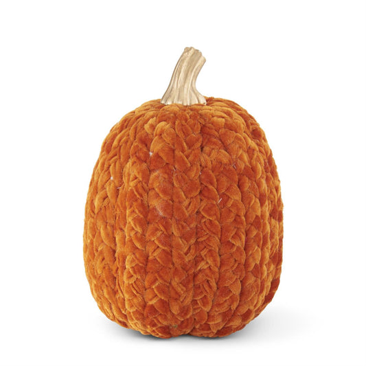Orange Braided Pumpkin