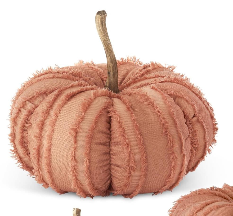 Orange Fringe Pumpkin