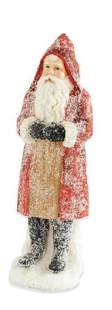 Assorted Sugared Santa Figurine